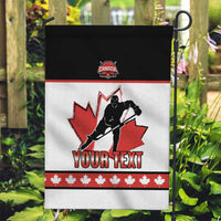 Custom Canada Ice Hockey Garden Flag Go Team Canada