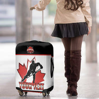 Custom Canada Ice Hockey Luggage Cover Go Team Canada