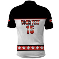 Custom Canada Ice Hockey Polo Shirt Go Team Canada