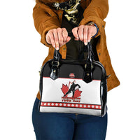 Custom Canada Ice Hockey Shoulder Handbag Go Team Canada