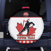 Custom Canada Ice Hockey Spare Tire Cover Go Team Canada