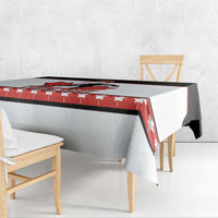 Custom Canada Ice Hockey Tablecloth Go Team Canada