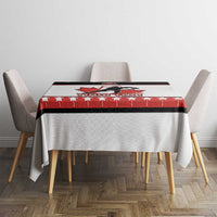 Custom Canada Ice Hockey Tablecloth Go Team Canada