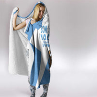 Personalized Somalia 1960 Independence Day Hooded Blanket Coat Of Arms Islamic Mix African Pattern