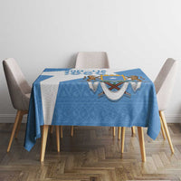 Personalized Somalia 1960 Independence Day Tablecloth Coat Of Arms Islamic Mix African Pattern