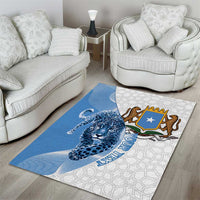 Somali Leopard Area Rug Coat Of Arms Islamic Pattern