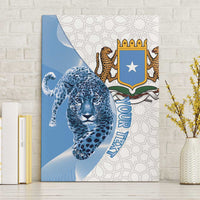 Somali Leopard Canvas Wall Art Coat Of Arms Islamic Pattern