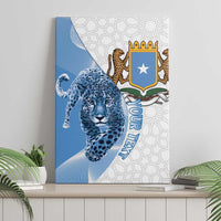 Somali Leopard Canvas Wall Art Coat Of Arms Islamic Pattern