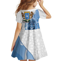 Somali Leopard Family Matching Off Shoulder Maxi Dress and Hawaiian Shirt Coat Of Arms Islamic Pattern