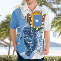 Somali Leopard Hawaiian Shirt Coat Of Arms Islamic Pattern