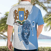 Somali Leopard Hawaiian Shirt Coat Of Arms Islamic Pattern