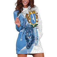 Somali Leopard Hoodie Dress Coat Of Arms Islamic Pattern