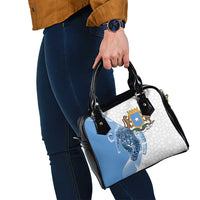 Somali Leopard Shoulder Handbag Coat Of Arms Islamic Pattern