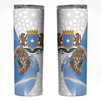Somali Leopard Skinny Tumbler Coat Of Arms Islamic Pattern