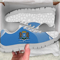 Personalised Somali Leopard Sneakers Coat Of Arms Islamic Pattern