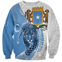 Somali Leopard Sweatshirt Coat Of Arms Islamic Pattern