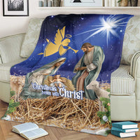Lithuania Christmas Blanket Chistmas Begin With Christ