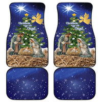Lithuania Christmas Car Mats Chistmas Begin With Christ - Wonder Print Shop