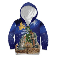 Lithuania Christmas Kid Hoodie Chistmas Begin With Christ - Wonder Print Shop