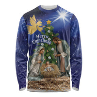 Lithuania Christmas Long Sleeve Shirt Chistmas Begin With Christ - Wonder Print Shop