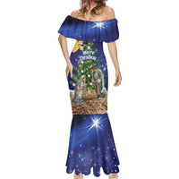 Lithuania Christmas Mermaid Dress Chistmas Begin With Christ - Wonder Print Shop