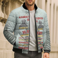 Harriet Tubman 1849 Bomber Puffer Jacket Freedom Fighter Legacy - Wonder Print Shop