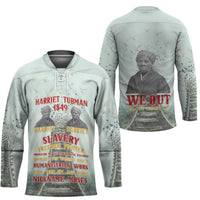 Harriet Tubman 1849 Hockey Jersey Freedom Fighter Legacy - Wonder Print Shop
