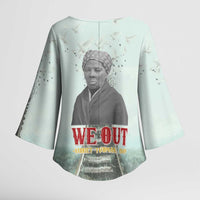 Harriet Tubman 1849 Kimono Sleeve Blouse Freedom Fighter Legacy - Wonder Print Shop