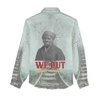 Harriet Tubman 1849 Women Casual Shirt Freedom Fighter Legacy - Wonder Print Shop
