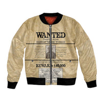 WANTED for Freedom Bomber Jacket Harriet Moses Tubman - Wonder Print Shop