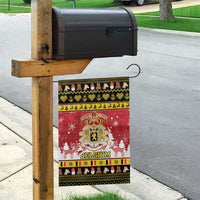 Belgium Christmas Garden Flag Coat Of Arms Vrolijk Kerstfeest - Wonder Print Shop