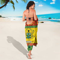 Ghana Christmas Sarong Coat Of Arms Afishapa - Wonder Print Shop