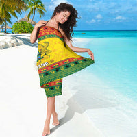 Ghana Christmas Sarong Coat Of Arms Afishapa - Wonder Print Shop