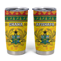 Ghana Christmas Tumbler Cup Coat Of Arms Afishapa - Wonder Print Shop