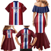 Custom Norway Football 2026 Family Matching Mermaid Dress and Hawaiian Shirt Road To Champions - Wonder Print Shop