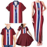 Custom Norway Football 2026 Family Matching Tank Maxi Dress and Hawaiian Shirt Road To Champions - Wonder Print Shop
