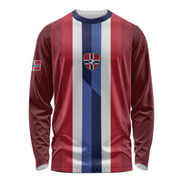 Custom Norway Football 2026 Long Sleeve Shirt Road To Champions - Wonder Print Shop