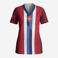 Custom Norway Football 2026 Scrub Top Road To Champions - Wonder Print Shop