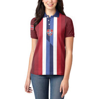 Custom Norway Football 2026 Women Polo Shirt Road To Champions - Wonder Print Shop