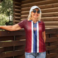 Custom Norway Football 2026 Women Polo Shirt Road To Champions - Wonder Print Shop
