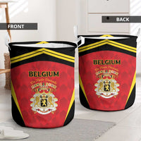 Belgium Football 2026 Laundry Basket Red Devils Pride - Wonder Print Shop