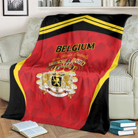 Belgium Football 2026 Blanket Red Devils Pride - Wonder Print Shop