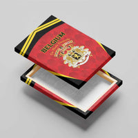 Belgium Football 2026 Canvas Wall Art Red Devils Pride - Wonder Print Shop