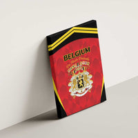 Belgium Football 2026 Canvas Wall Art Red Devils Pride - Wonder Print Shop