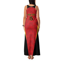 Custom Belgium Football 2026 Family Matching Tank Maxi Dress and Hawaiian Shirt Red Devils Pride - Wonder Print Shop