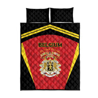 Belgium Football 2026 Quilt Bed Set Red Devils Pride - Wonder Print Shop