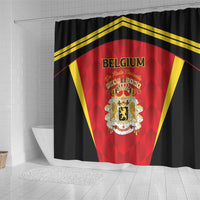 Belgium Football 2026 Shower Curtain Red Devils Pride - Wonder Print Shop