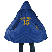 Custom Kosovo Football 2026 Cloak Rising Nation Blue Gold - Wonder Print Shop