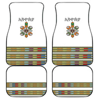 Ethiopian Traditional Habesha Costume Car Mats Cross With Tilet Pattern