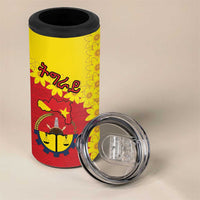 Tigray Region 4 in 1 Can Cooler Tumbler Tigray Emblem With Flag Map